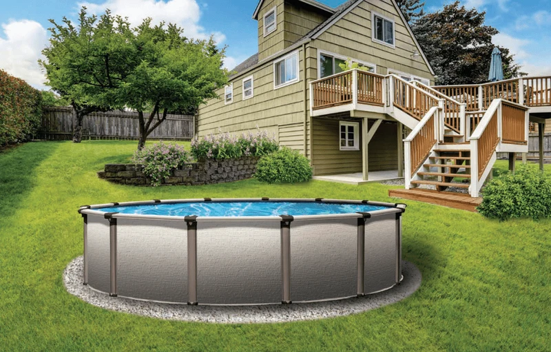 Piscine hors terre en acier - Regency