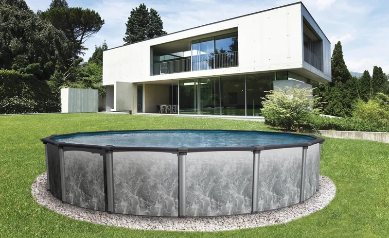 Piscine hors terre en acier - Definition