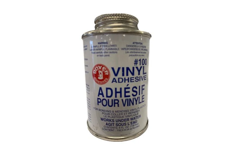 Colle à vinyle et applicateur 4 oz