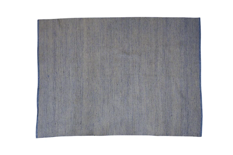 Tapis bleu naturel - Collection Océan