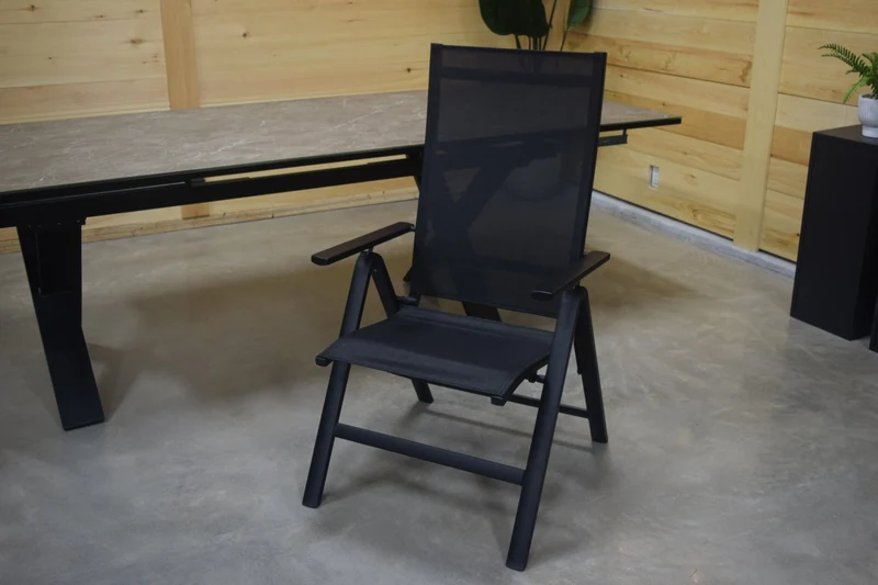 Chaise inclinable et pliante- Collection Megan