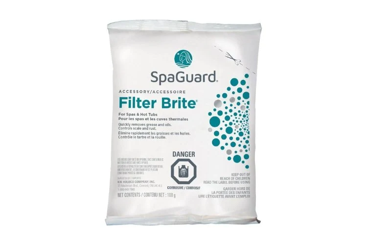 Nettoyant pour sable et cartouche "Filter Brite" 100g