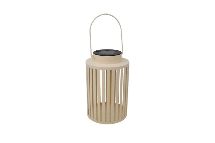 Lanterne solaire crème