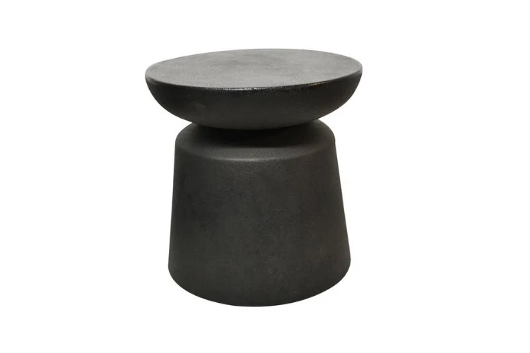 Table piedestal noir 40cm x 40cm x 40cm