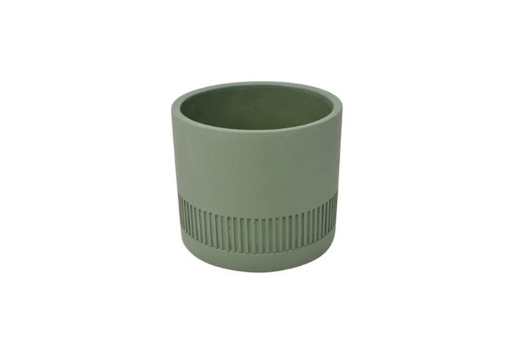Cache-pot vert 11,5cm