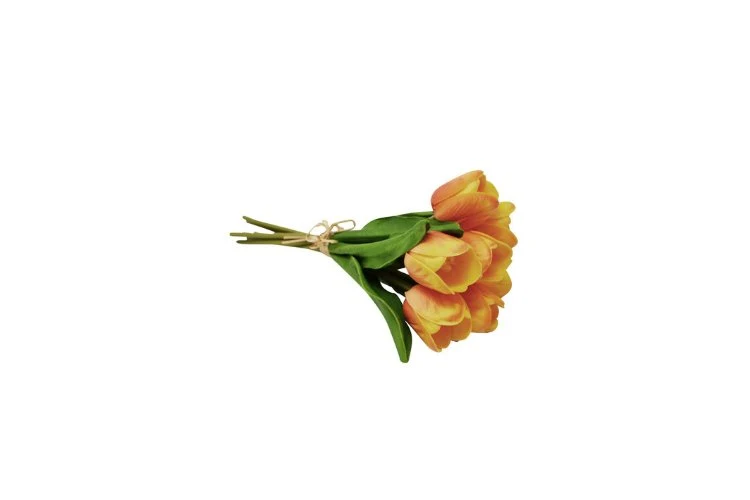 Tulipe jaune artificiel 33,5cm