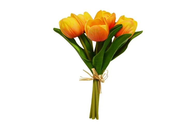 Tulipe jaune artificiel 33,5cm