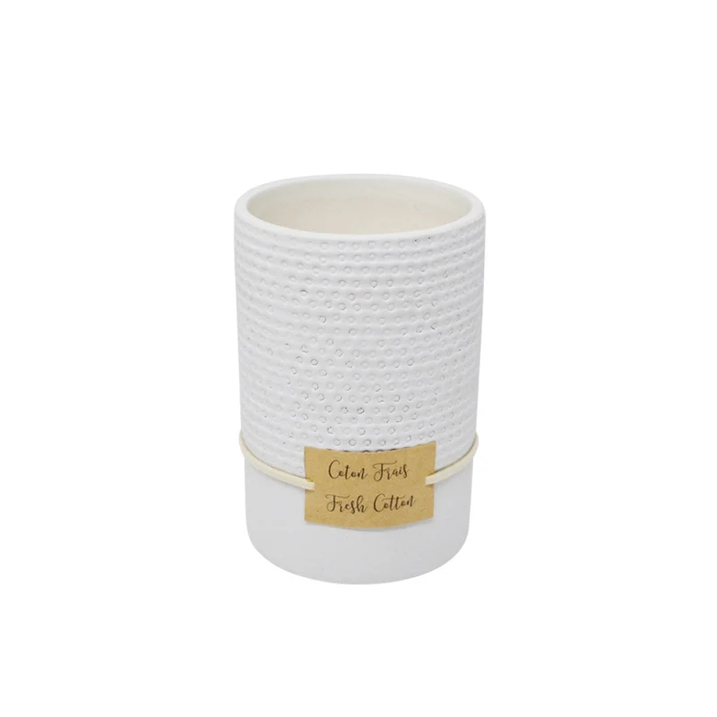 Chandelle à mèche de bois 8cm