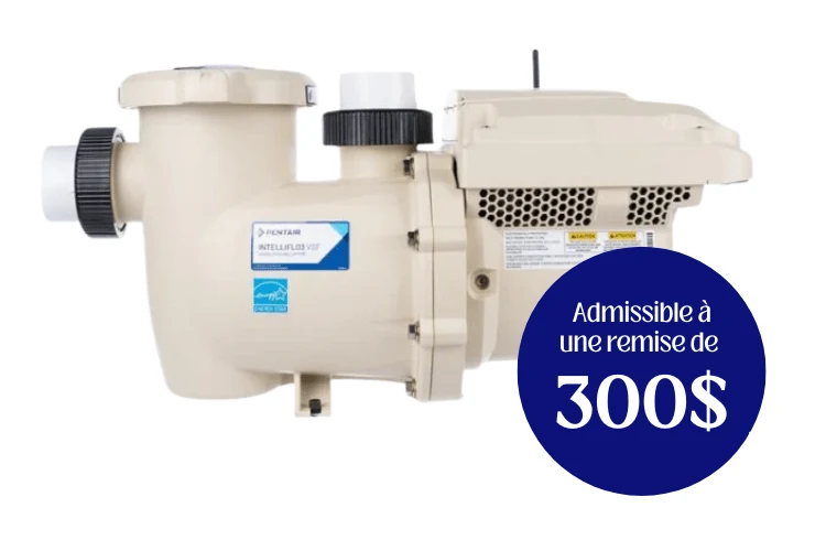 Pompe Intelliflo 3VSF à vitesse variable 1.5 HP creusée avec écran Pentair