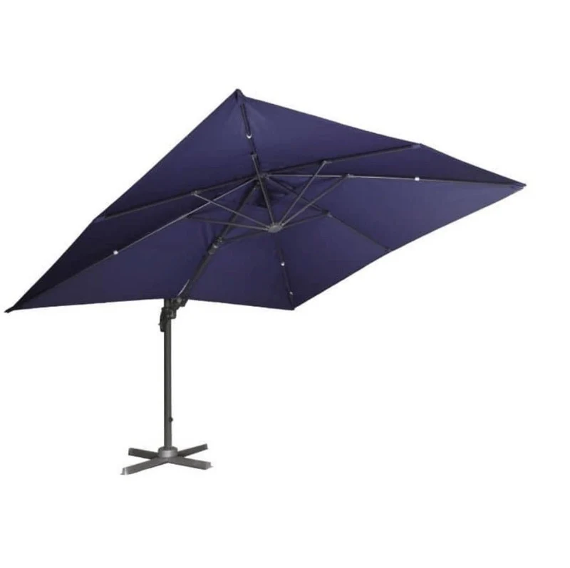 Parasol suspendu de 10' avec base en granite