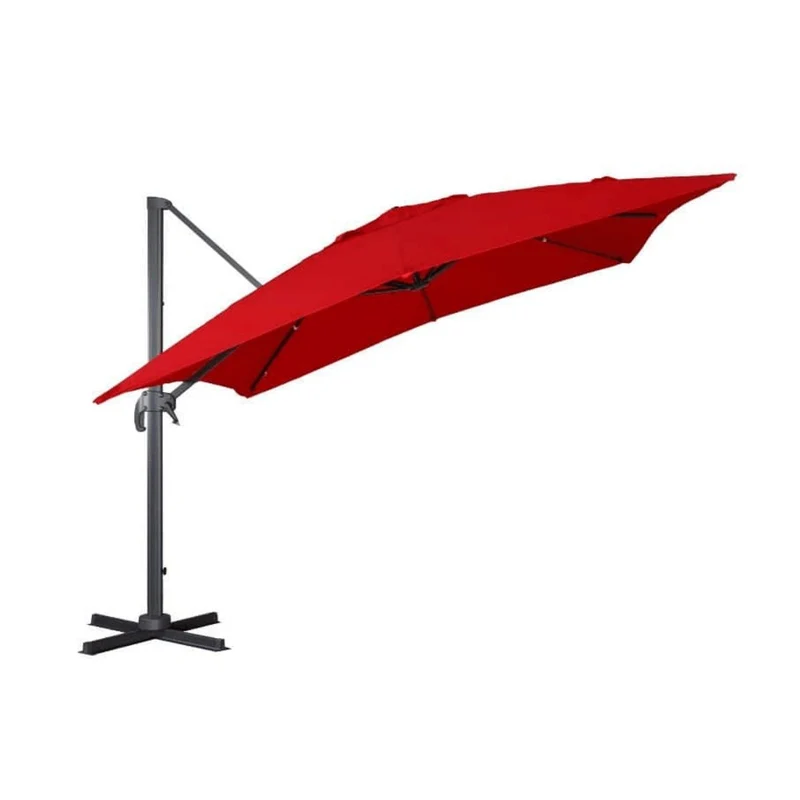 Parasol suspendu de 10' avec base en granite