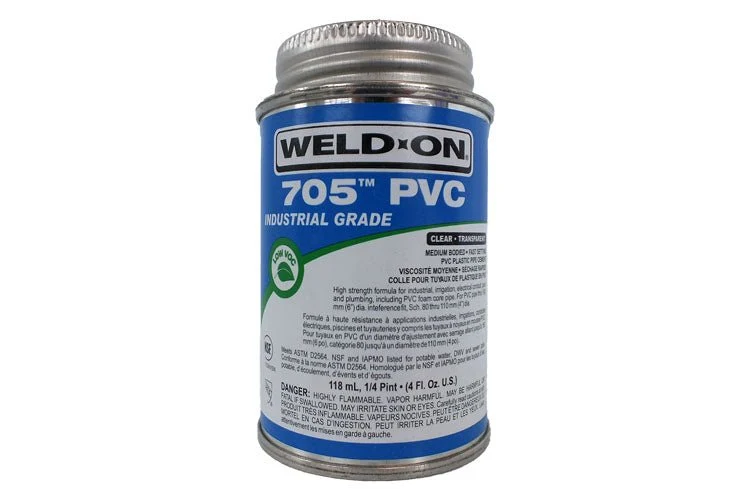 Colle claire pour PVC #705