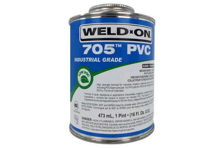 Colle claire pour PVC #705