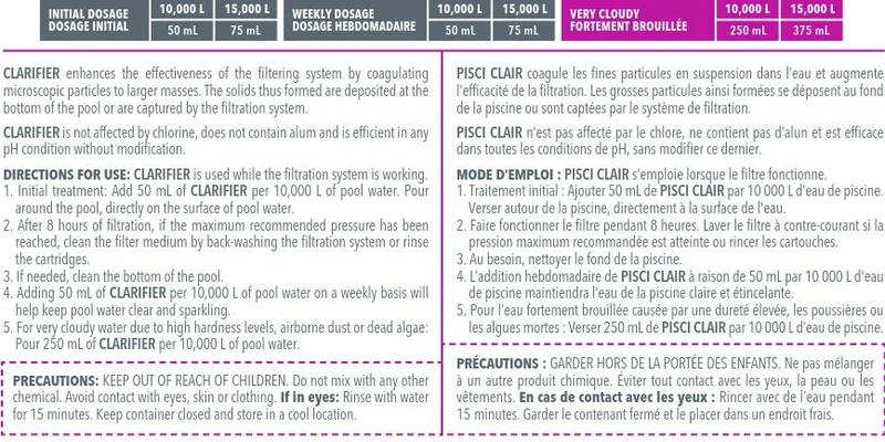 Clarifiant 2 en 1 "Clarita Ultra" 1 L