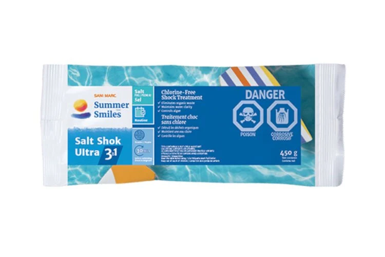 Traitement choc 3 en 1 "Salt Shok Ultra" 480 g